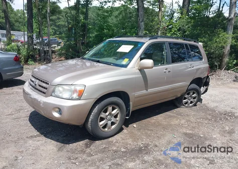 2007 Toyota Highlander V6 z USA, uszkodzony, nr VIN JTEHP21A470206221